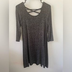 “Pinc Premium” Grey short dress